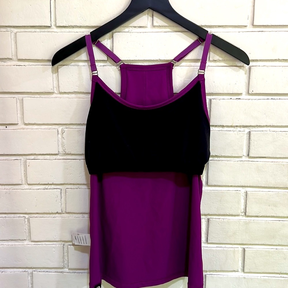 The North Face Purple Racerback Workout Tank Top Adjustable Straps - Picture 11 of 13